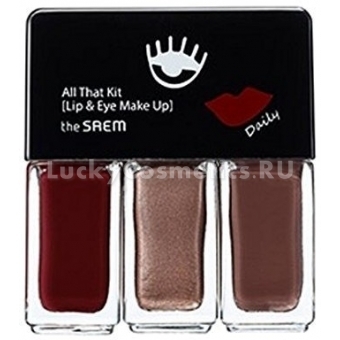 Набор для макияжа The Saem All That Kit Lip& Eye Make up