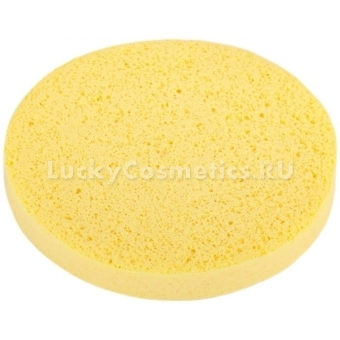 Косметическая губка для снятия макияжа Limoni Round Cleansing Sponge