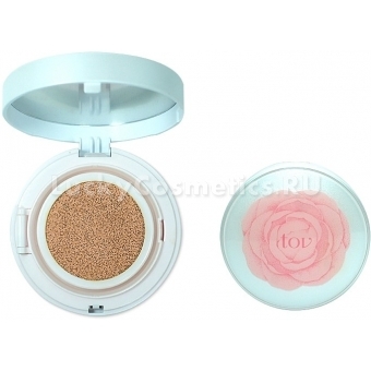 Тональный крем - кушон TOV Camellia Air Cushion SPF50+, PA+++