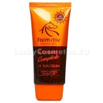 Солнцезащитный крем Farmstay Jeju Mayu Complete UV Sun Cream SPF50+/PA+++