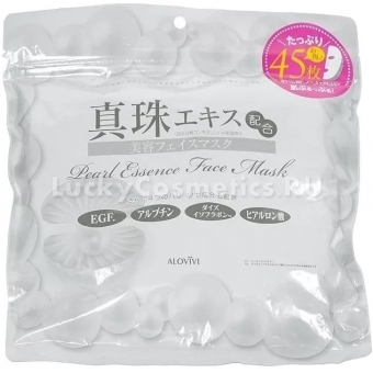 Маска для лица с жемчужным экстрактом Alovivi Pearl Essence Face Mask