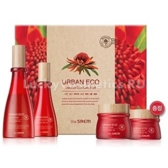 Ухаживающий набор с экстрактом телопеи The Saem Urban Eco Waratah Skin Care 3 Set