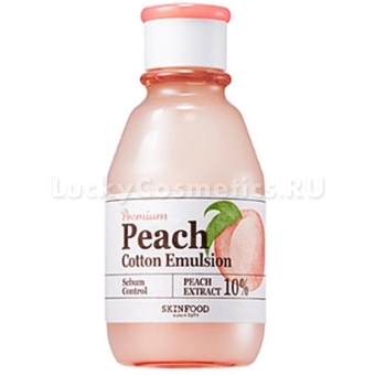 Эмульсия с экстрактом персика Skinfood Premium Peach Cotton Emulsion