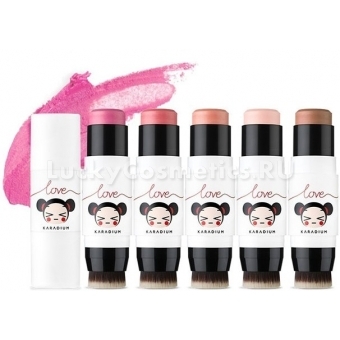 Кремовые румяна в стике Karadium Cream Cheek Stick Pucca Edition