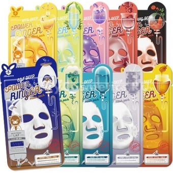 Тканевая маска для лица Elizavecca Deep Power Ringer Mask