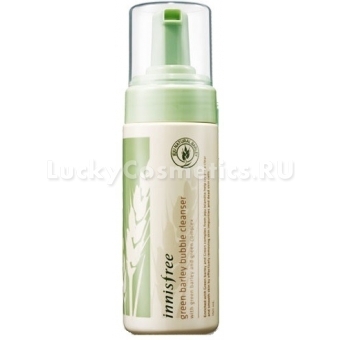 Пенка для умывания c экстрактом зелёного ячменя Innisfree Green Barley Bubble Cleanser