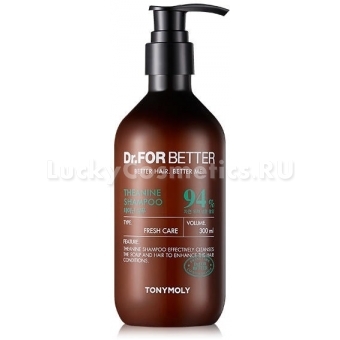 Укрепляющий шампунь с охлаждающим эффектом Tony Moly Dr. For Better Theanine Shampoo