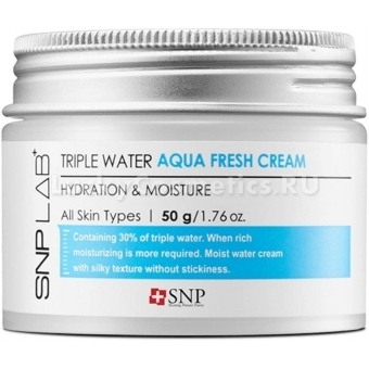 Освежающий гель-крем SNP Lab+Triple Water Fresh Gel Cream