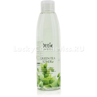 Увлажняющий тонер с зеленым чаем Ottie Green Tea Toner