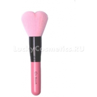 Объемная кисть для сухих текстур Coringco Lovely Pink Heart Multi-Volume Brush