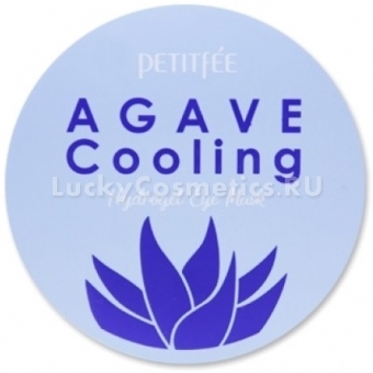 Охлаждающие гидрогелевые патчи с экстрактом агавы Petitfee Agave Cooling Hydrogel Eye Patch