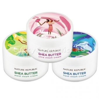 Паровой крем с маслом ши Nature Republic Shea Butter Steam Cream