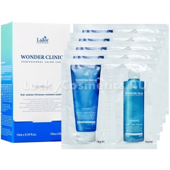 Набор масок-бальзамов для волос Lador Wonder Clinic Pouch Set 