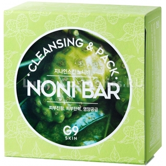 Мыло для умывания с экстрактом нони G9Skin Cleansing and Pack Noni Bar