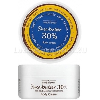 Питательный крем для тела с маслом ши Medi Flower Shea Butter 30% Body Cream