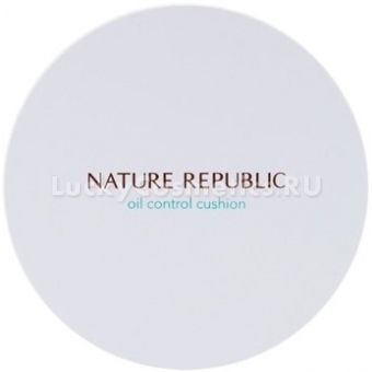 Тональный кушон для жирной кожи Nature Republic Provence Air Skin Fit Oil Control Cushion SPF50+ PA+++