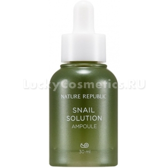 Сыворотка с улиточным муцином Nature Republic Snail Solution Ampoule