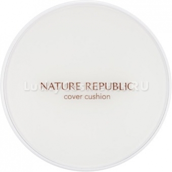 Тональный кушон с ниацинамидом и аденозином Nature Republic Nature Origin Cushion Cover SPF50+ PA+++