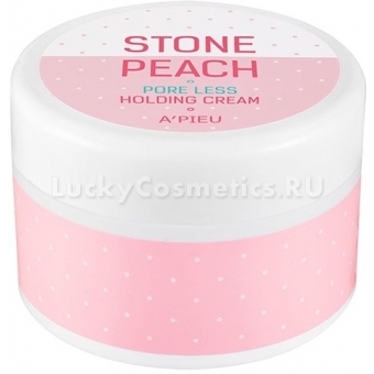 Крем для сужения пор с розовой глиной A'Pieu Stone Peach Pore Less Holding Cream