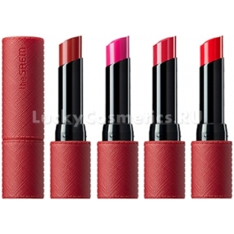 Полуматовая губная помада The Saem Kissholic Lipstick Semi Matte