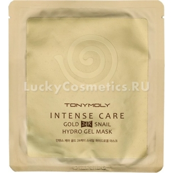 Маска для лица с муцином улитки и коллоидным золотом Tony Moly Gold 24K Snail Gel Mask Sheet