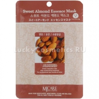 Тканевая маска с экстрактом миндаля Mijin Cosmetics Sweet Almond Essence Mask