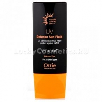 Солнцезащитный крем Ottie UV Defense Sun Fluid SPF43 PA++ Renewal