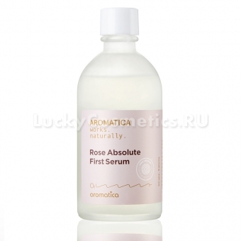 Смягчающий тонер-эссенция с экстрактом розы Aromatica Rose Absolute First Serum