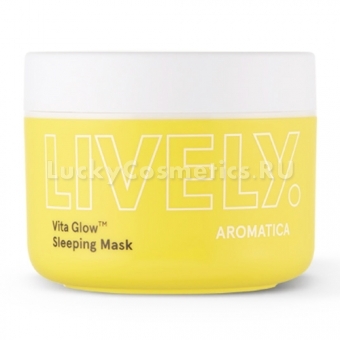 Ночная маска для лица Aromatica Lively Vita Glow Sleeping Mask