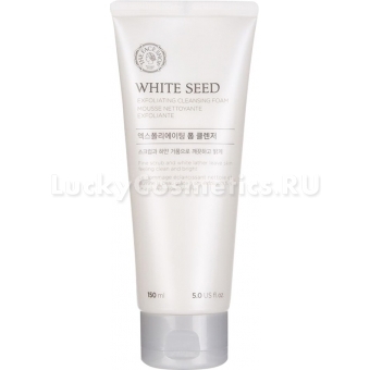 Отбеливающая пенка для умывания The Face Shop White Seed Exfoliating Foam Cleanser