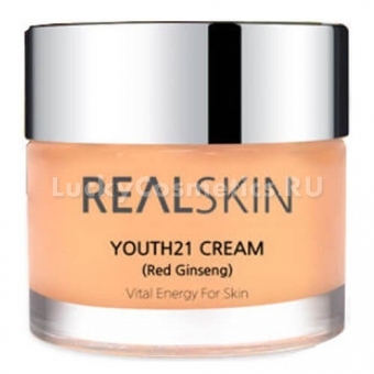 Омолаживающий крем для лица Realskin Youth 21 Cream Red Ginseng