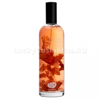 Ферментированный спрей для лица на основе с экстрактом лепестков розы Whamisa Organic Flowers Damask Rose Petal Mist Natural Fermentation