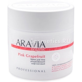 Увлажняющий лифтинговый крем для тела Aravia Organic Pink Grapefruit