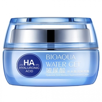 Увлажняющий крем с гиалуроновой кислотой Bioaqua Water Get Hyaluronic Acid Moisture Cream 