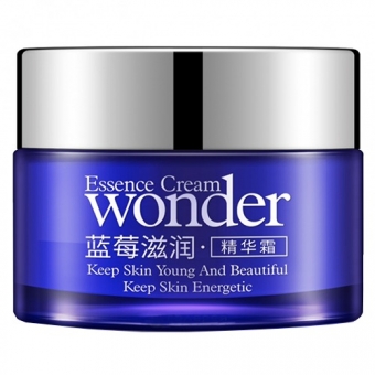 Крем для лица с экстрактом черники Bioaqua Wonder Essence Cream Blueberry