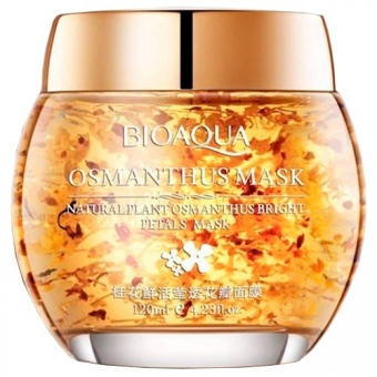 Ночная увлажняющая маска с золотым османтусом Bioaqua Osmanthus Mask 