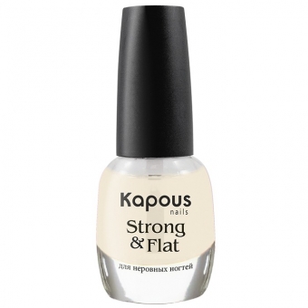 Укрепляющее базовое покрытие Kapous Nails Strong And Flat Base Coat 