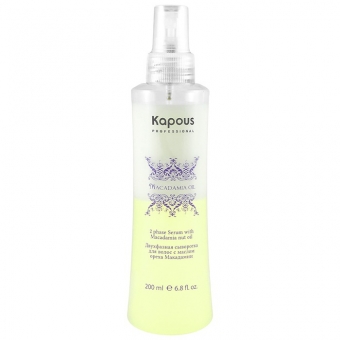 Сыворотка с маслом ореха макадамии Kapous Professional Macadamia Oil Serum