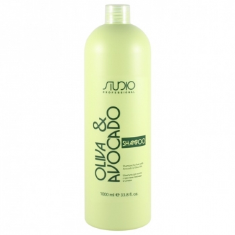 Шампунь с маслами авокадо и оливы Kapous Studio Professional Oliva And Avocado Shampoo