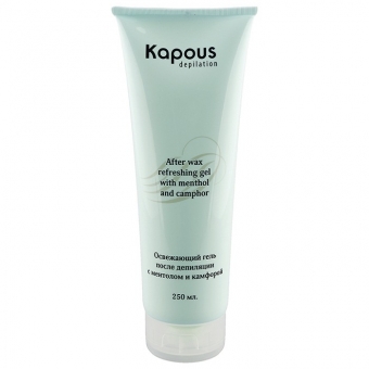 Гель после депиляции с ментолом и камфорой Kapous Depilation After Wax Refreshing Gel