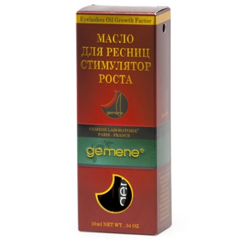 Масло для роста ресниц Gemene Eyelashes Oil Growth Factor