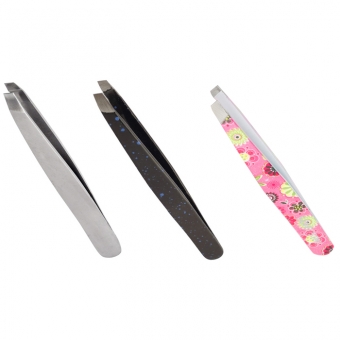 Пинцет косой Silver Star Classic Tweezers