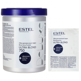 Пудра обесцвечивающая для волос Estel Ultra Blond De Luxe Bleaching Powder