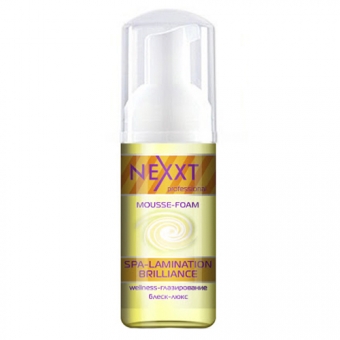 Мусс-пенка спа-ламинирование и блеск-люкс Nexxt Spa-Lamination Brilliance Mousse-Foam