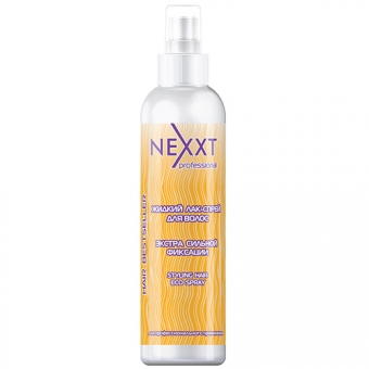 Жидкий лак-спрей экстра сильной фиксации Nexxt Styling Hair Eco Spray