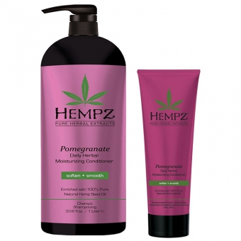 Кондиционер растительный увлажняющий и разглаживающий Hempz Daily Herbal Moisturizing Pomegranate Conditioner