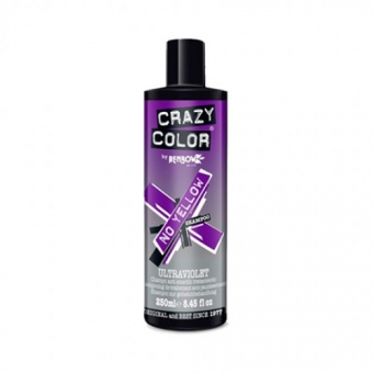 Шампунь для поддержания холодных оттенков Crazy Color Ultraviolet No Yellow Shampoo