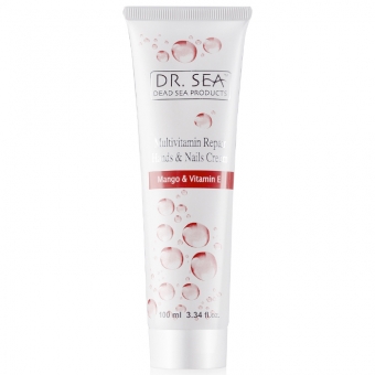 Крем для рук и ногтей с манго и витамином Е Dr.Sea Multivitamin Repair Hands And Hails Cream