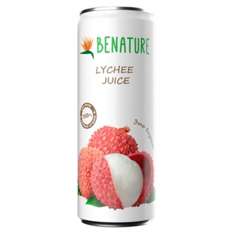 Сок личи 100% Benature Lychee Juice