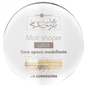 Моделирующий воск с матовым эффектом Hair Company Inimitable Style Matt Shaper Wax